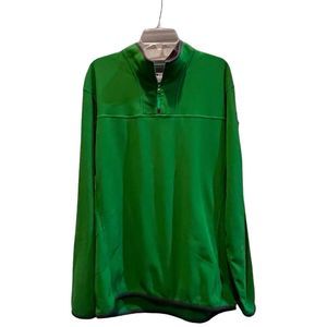 Arcteryx Mens 1/4 Zip Pullover Size XL Kelly Green Polartech Lightweight
